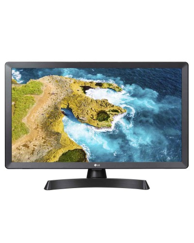 Lg 24tq520s Monitor Tv 24'' Smart Webos 22 WI-Fi Nero