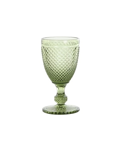 Set de Copas DKD Home Decor Verde Cristal 240 ml