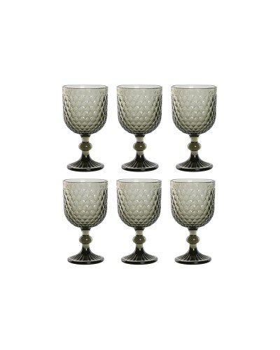 Setti laseja Home ESPRIT Kristalli 325 ml (6 osaa)