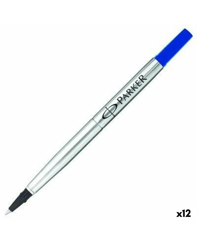 Recharge pour stylo Parker Bleu (12 Unités)
