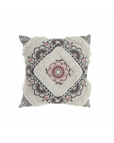 Square Cushion Colonial Black and White DKD Home Decor 45x10x45cm
