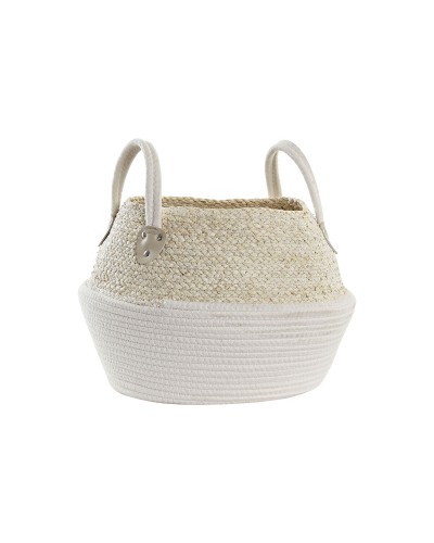 Cesta DKD Home Decor | Fibra Natural | 37 x 37 x 25 cm | Para Orden en Casa
