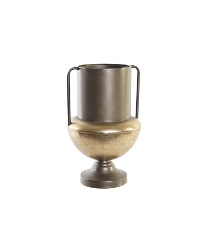 Vas DKD Home Decor Svart Koppar Metall Vintage 20 x 20 x 33 cm