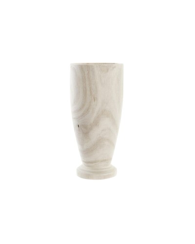 Vase DKD Home Decor Marron Naturel, 12 x 12 x 25 cm : Accent élégant pour intérieurs
