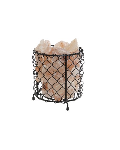 Décoration Lumineuse DKD Home Decor Sors, Orange Noir, 15 W, 17 x 17 x 17 cm
