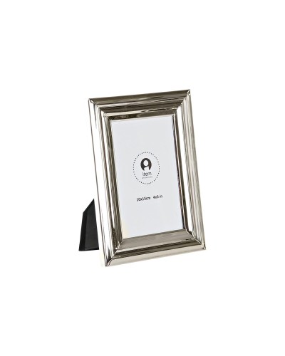 Fotolijsten DKD Home Decor Zilverkleurig Metaal 15 x 2 x 20 cm Traditioneel