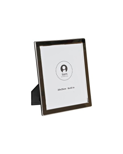 Kuvakehys DKD Home Decor Hopeinen Metalli Kristalli 23 x 2 x 28 cm Perinteinen