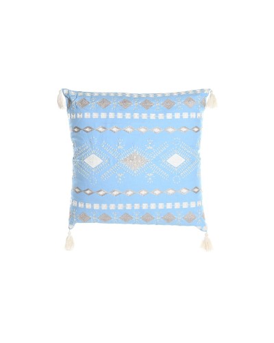 Kussen DKD Home Decor Blauw Wit 60 x 20 x 60 cm