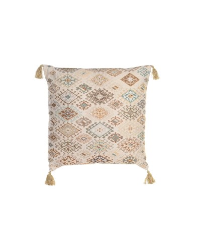 Kudde DKD Home Decor Beige Romb 60 x 20 x 60 cm