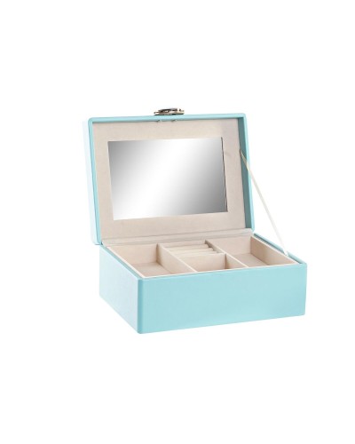 Smyckeskrin DKD Home Decor Grön Trä MDF 17 x 13 x 8,5 cm