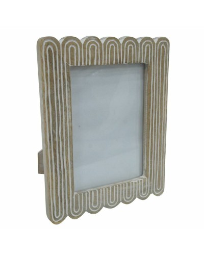 Kuvakehys DKD Home Decor 18,5 x 2 x 23 cm Luonnollinen Siirtomaatyylinen Mangopuu 20 x 2 x 24 cm