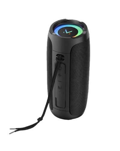 Majestic Flash Speaker Bluetooth Portatile, USB, Luci LED 2x7W - Nero
