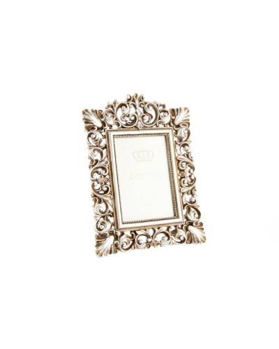 Kuvakehys DKD Home Decor 18 x 2 x 25 cm Kullattu Hartsi Shabby Chic