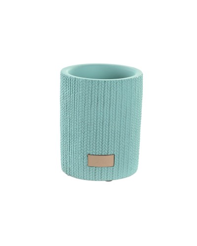 Lasi DKD Home Decor Sementti Vihreä 8 x 8 x 10 cm