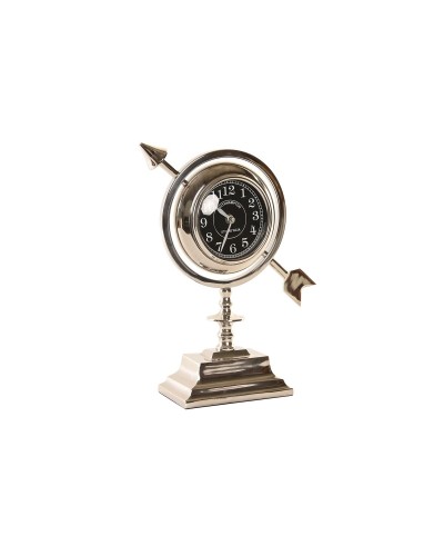 Orologio da Tavolo Argento DKD Home Decor: Eleganza e Stile per Ogni Ambiente
