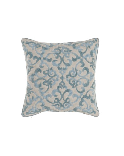 Kuddfodral DKD Home Decor Blå Traditionell 50 x 1 x 50 cm