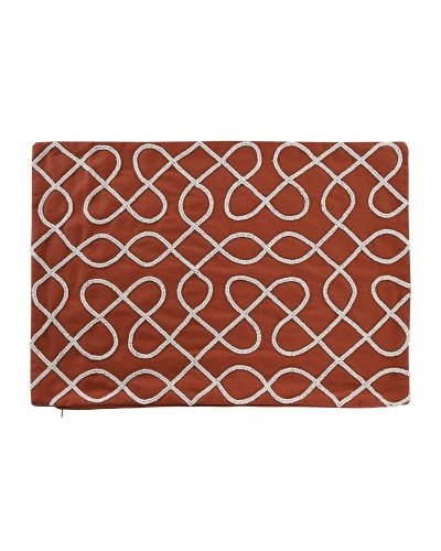 DKD Home Decor Kissenbezug | Terrakotta | 60 x 40 cm
