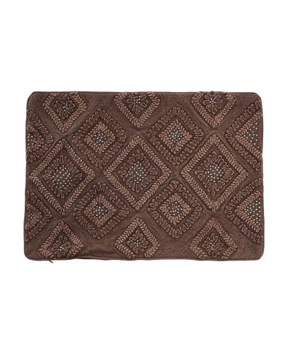 Tyynysuoja DKD Home Decor 60 x 1 x 40 cm Ruskea Vinoneliö