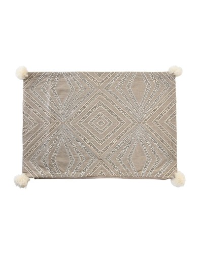 Kussenhoes DKD Home Decor 60 x 1 x 40 cm Grijs