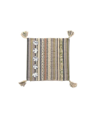 Kuddfodral DKD Home Decor Multicolour Frans 50 x 1 x 50 cm