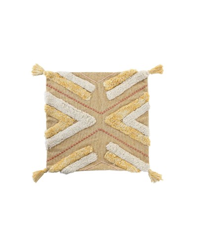 Funda de Cojín DKD Home Decor Amarillo 50x50cm
