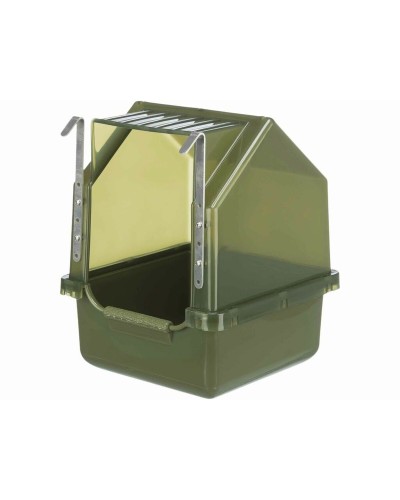 Bird Bath Trixie Green Plastic