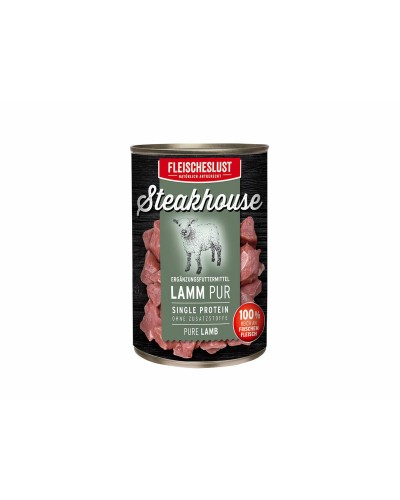 Våt mat Fleischeslust Pure 400 gr Lamm