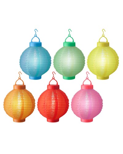 Lantern Lumineo Assorted colours Nylon