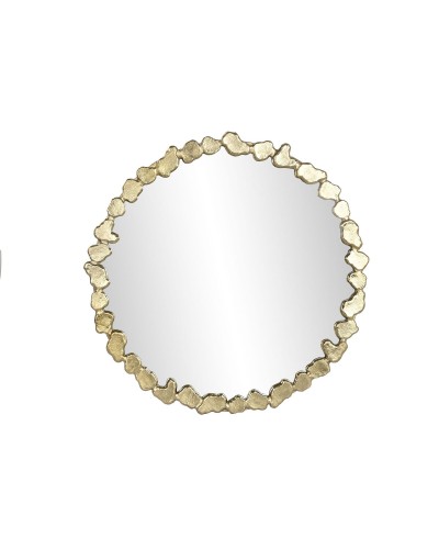 Wandspiegel DKD Home Decor 86 x 3 x 86 cm 84 x 4 x 84 cm Kristal Gouden Aluminium