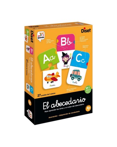 Jouet Educatif Diset El Abecedario 54 Pièces