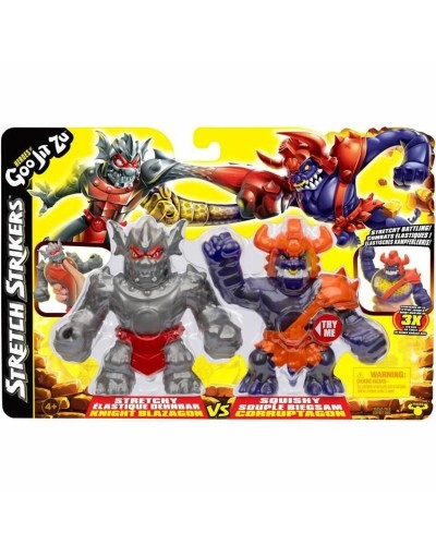 Playset Goo Jit Zu Strikers Blaz vs Corr Figura Duo 11cm