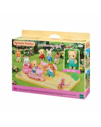 Playset Sylvanian Families The Chu-Chu Train and Baby Bear