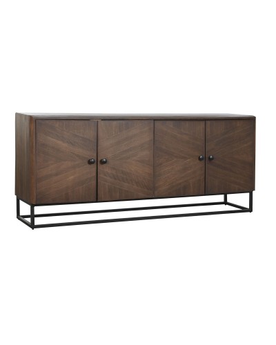 DKD Home Decor Sideboard 177cm Dunkelbraun Elegant und Geräumig
