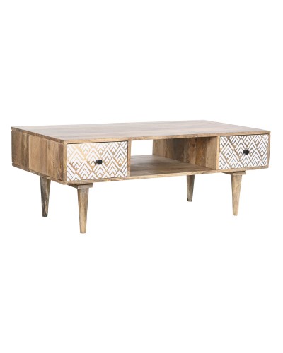 Mesa de Centro DKD Home Decor | Madera de Mango | 120 x 60 x 45 cm | Elegante y Funcional
