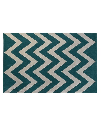 Matto DKD Home Decor Polyesteri Siksak Kaksivärinen 120 x 180 x 2 cm