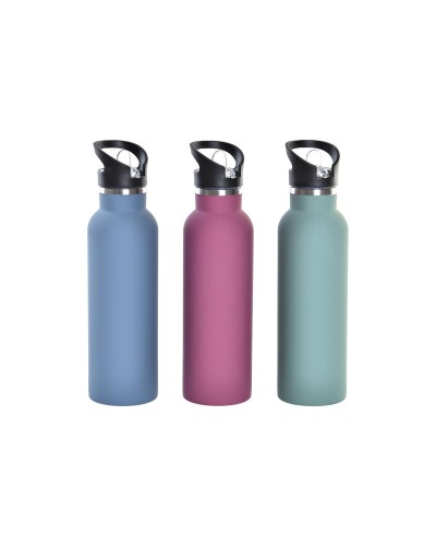 Thermos DKD Home Decor Dubbele muur 3 Onderdelen