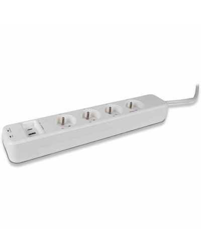Rallonge 4 prises Schuko sans interrupteur SCS SENTINEL SmartPlug 240 V
