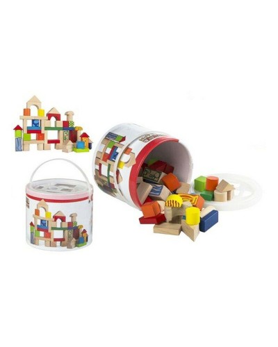 Barattolo con Costruzioni Colorbaby (50 pcs)