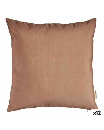Kissenbezüge aus brauner Baumwolle 60x60cm (12er-Pack)
