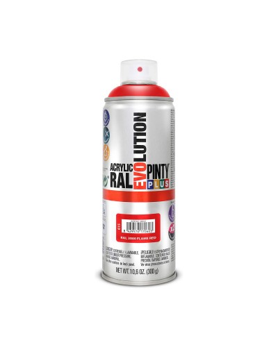 Sprayverf Pintyplus Evolution RAL 3000 400 ml Flame Red