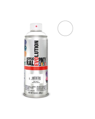 Spraymaali Pintyplus Tech RAL 9016 400 ml Sähkölaitteet Traffic White