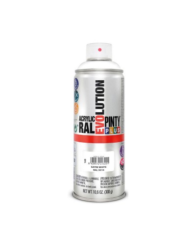 Sprayverf Pintyplus Evolution RAL 9010 400 ml Gesatineerd Pure White