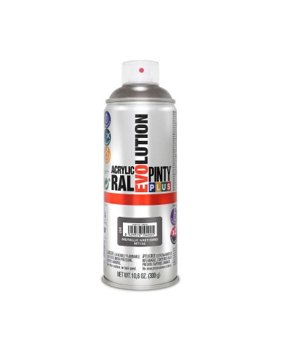 Pintyplus Evolution Pintura en Spray Metalizada Gris 400 ml
