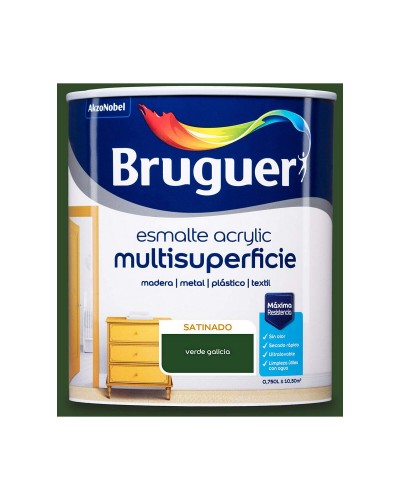 Bruguer Galicia Grün Acryl-Lack Seidenmatt 750ml
