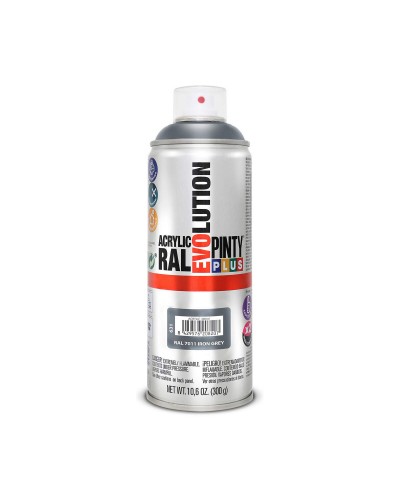 Sprayverf Pintyplus Evolution RAL 7011 400 ml Iron Grey