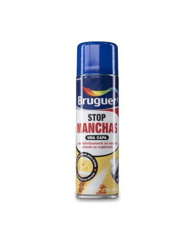 Bruguer Stain Resistant Spray Paint - Brilliant White - Durable Protection - 500 ml
