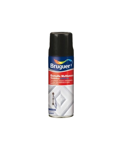 Synthetische lak Bruguer 5197989 Spray Multifunctioneel Zwart 400 ml