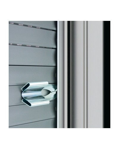 Schellenberg Fensterfeststeller | Windschutz für Fenster und Balkone | 2 Stück | Sicherheit und Schutz
