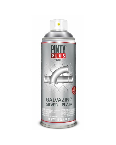 Pintyplus Tech Galvazinc Spray Argentato: Protezione anticorrosione per Metallo