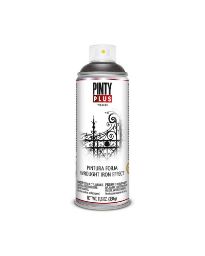 Pintyplus Tech FJ104 Forging Matte Black Spray Paint 400 ml for Metal
